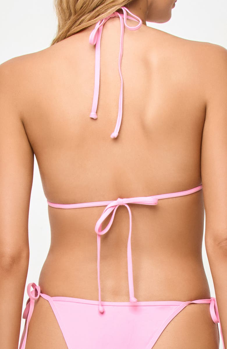 LSPACE Aspen Halter Swim Top, Alternate, color, Pink Sugar