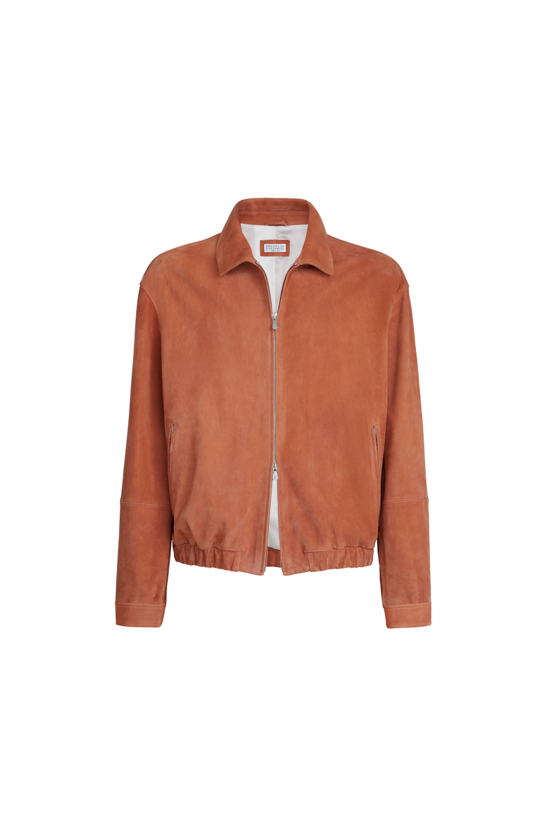 Suede jacket, Alternate, color, Apricot