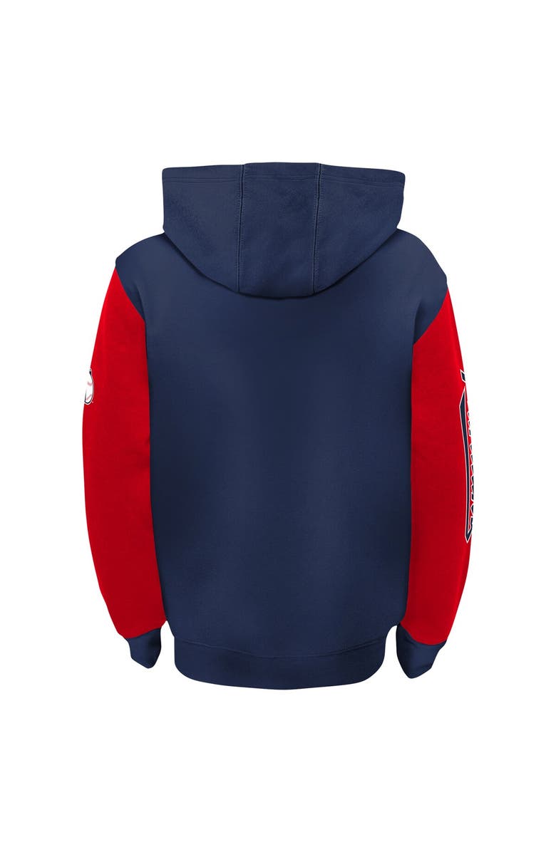 Outerstuff Toddler Navy Cleveland Guardians Postcard Full-Zip Hoodie, Alternate, color, Navy