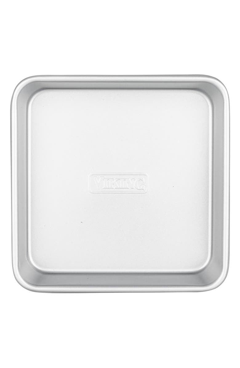 Viking 9-Inch Square Cake Pan, Alternate, color, Grey