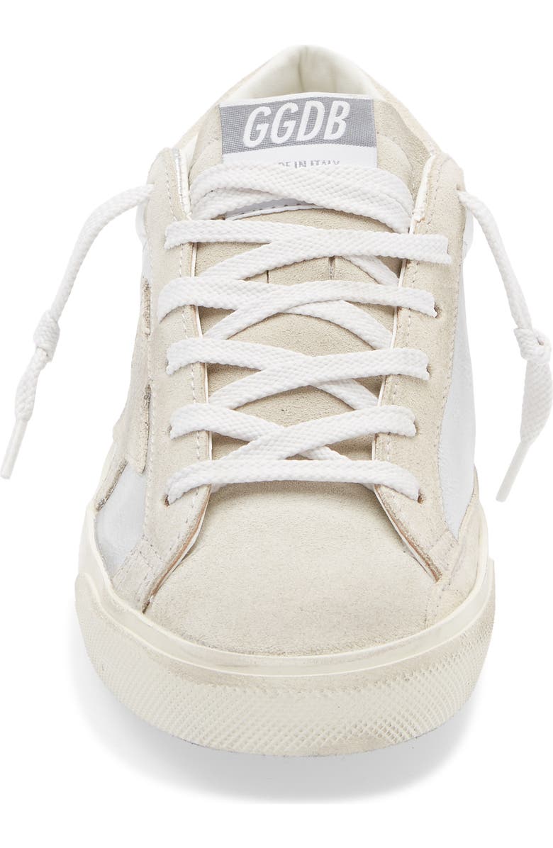 Golden Goose Super-Star Sneaker, Alternate, color, Silver/ Grey