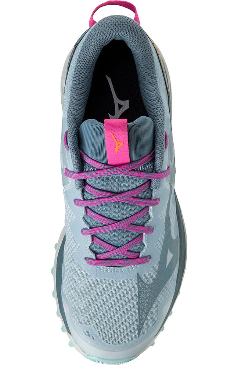 Mizuno Wave Mujin 9 Running Shoe, Alternate, color, Forget Me Not-Nimbus Cloud