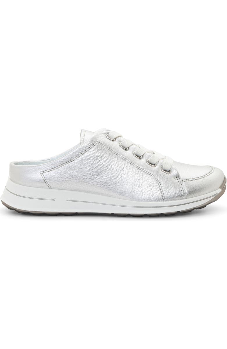 ara Orlando Sneaker, Alternate, color, Silver Metallic Leather