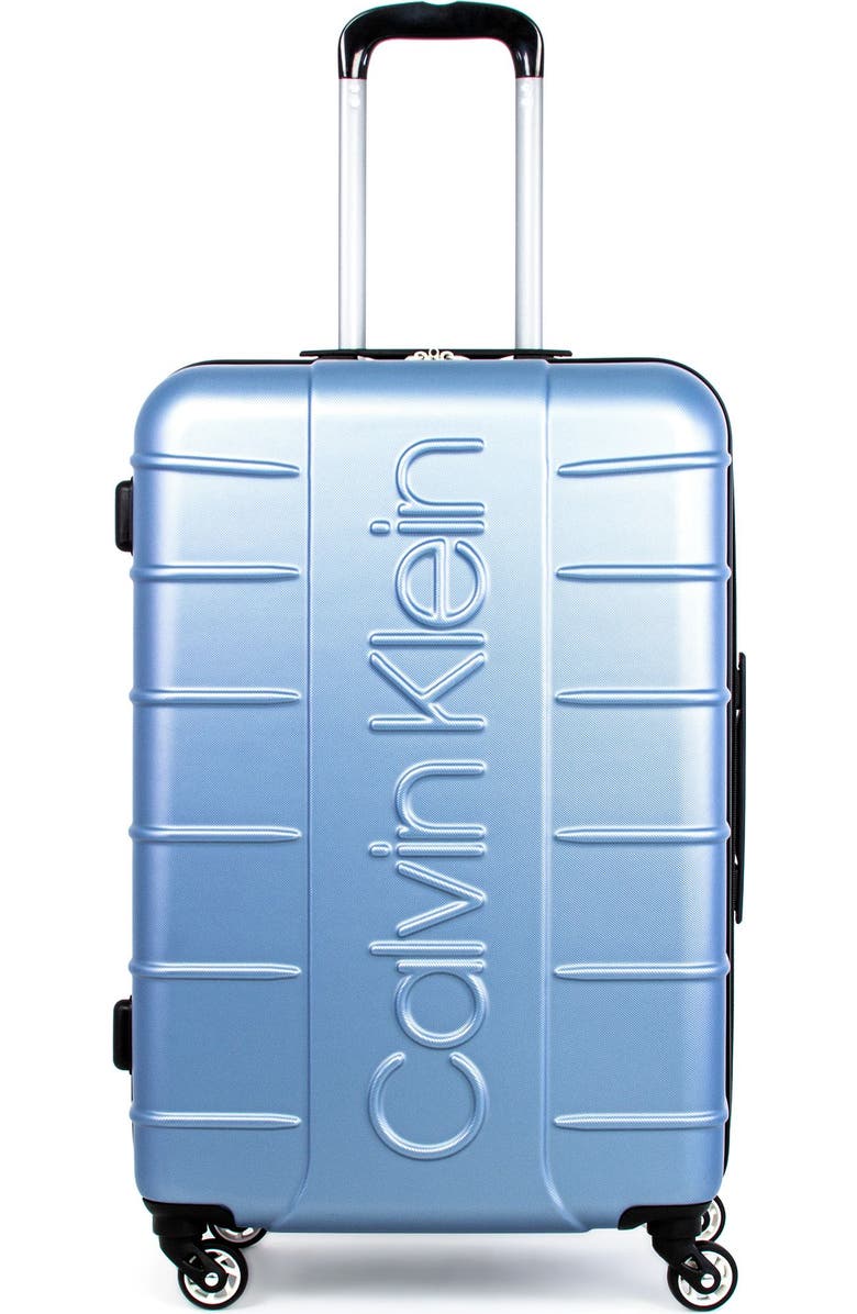 Calvin Klein Bowery 3 Piece Luggage Set, Alternate, color, Blue Steel