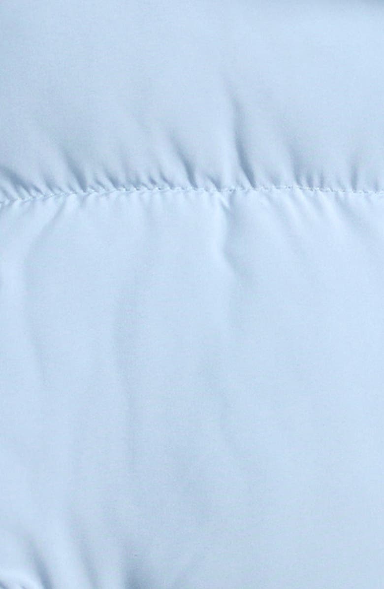 Tractr Kids' Crop Puffer Vest, Alternate, color, Baby Blue