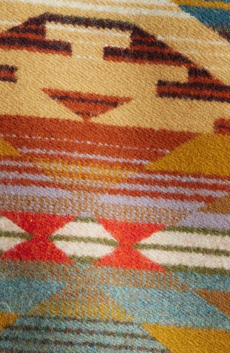 Pendleton Brownsville Virgin Wool & Cotton Coat with Genuine Shearling Collar, Alternate, color, 