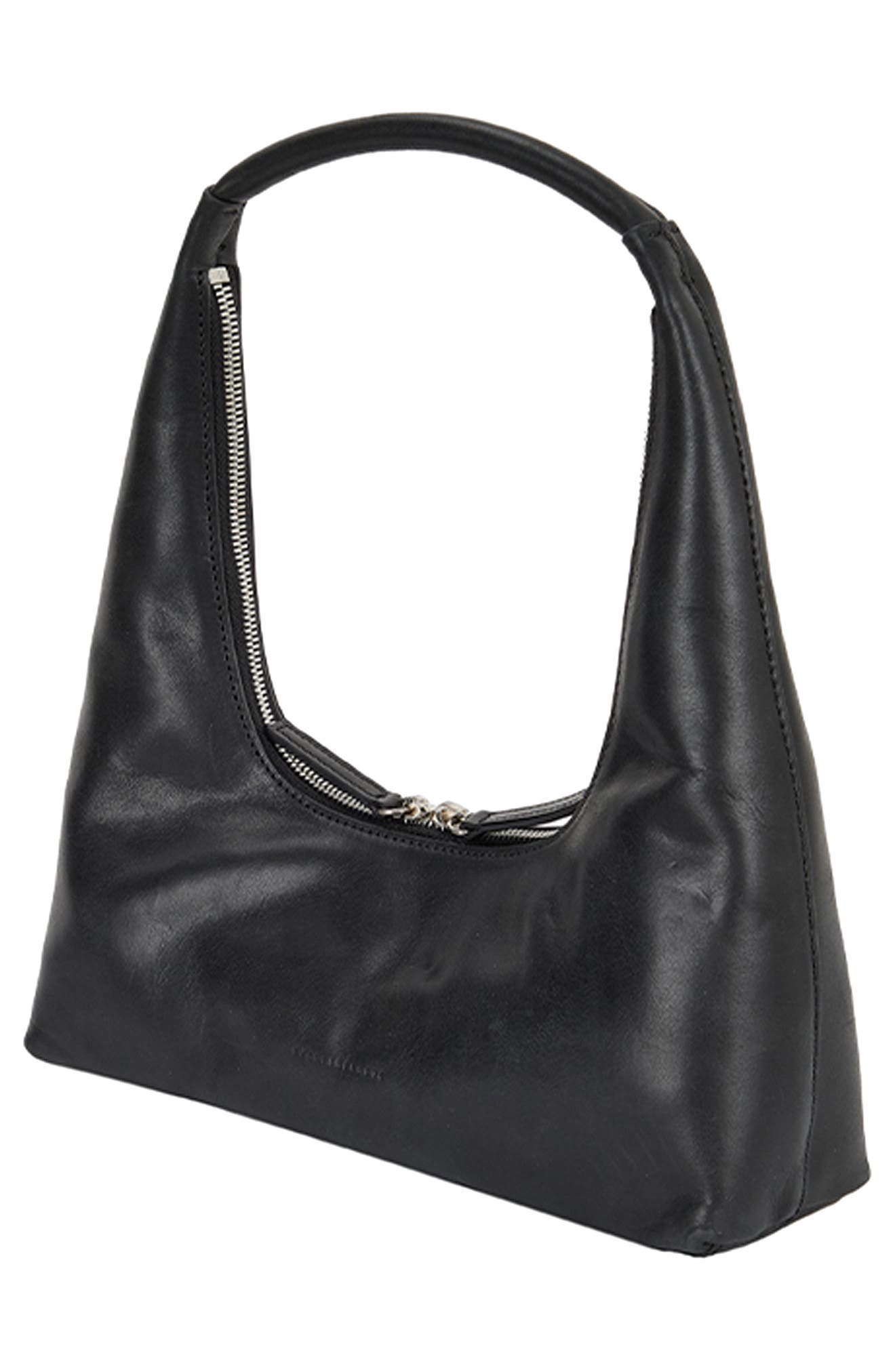 MARGESHERWOOD Leather Hobo Bag, Alternate, color, 