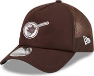 New Era Men's New Era Brown San Diego Padres 2026 Batting Practice Alternate Apex 9FORTY Adjustable Hat