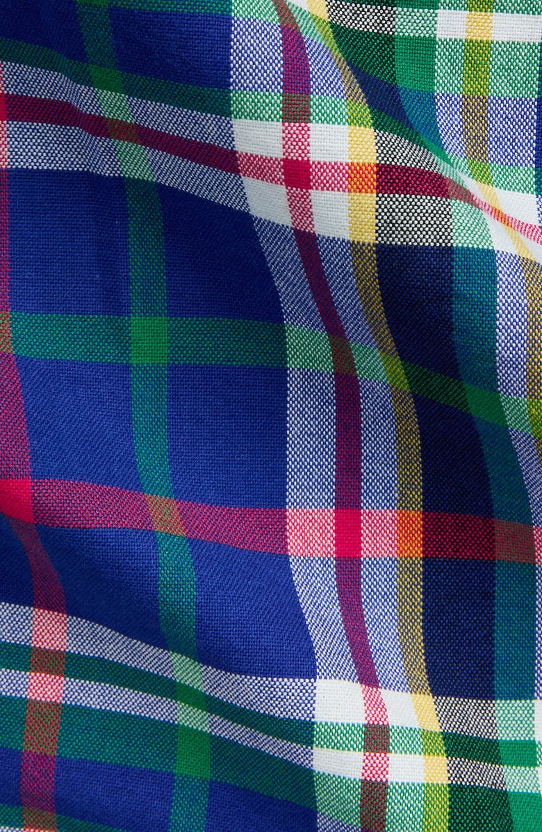 Polo Ralph Lauren Classic Plaid Button-Down Oxford Shirt, Alternate, color, 