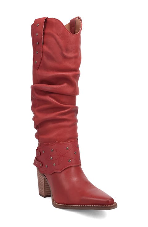 Grit n' Grace Pointed Toe Western Boot (Women) (Narrow Calf)