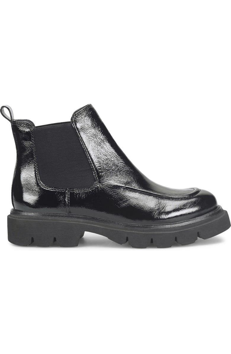 Söfft Samira Platform Chelsea Boot, Alternate, color, Black Patent