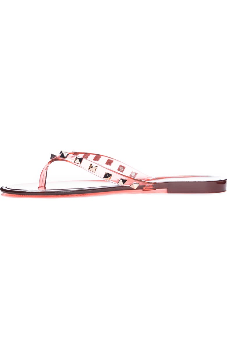 Chinese Laundry Hero Studded Flip Flop, Alternate, color, Rust