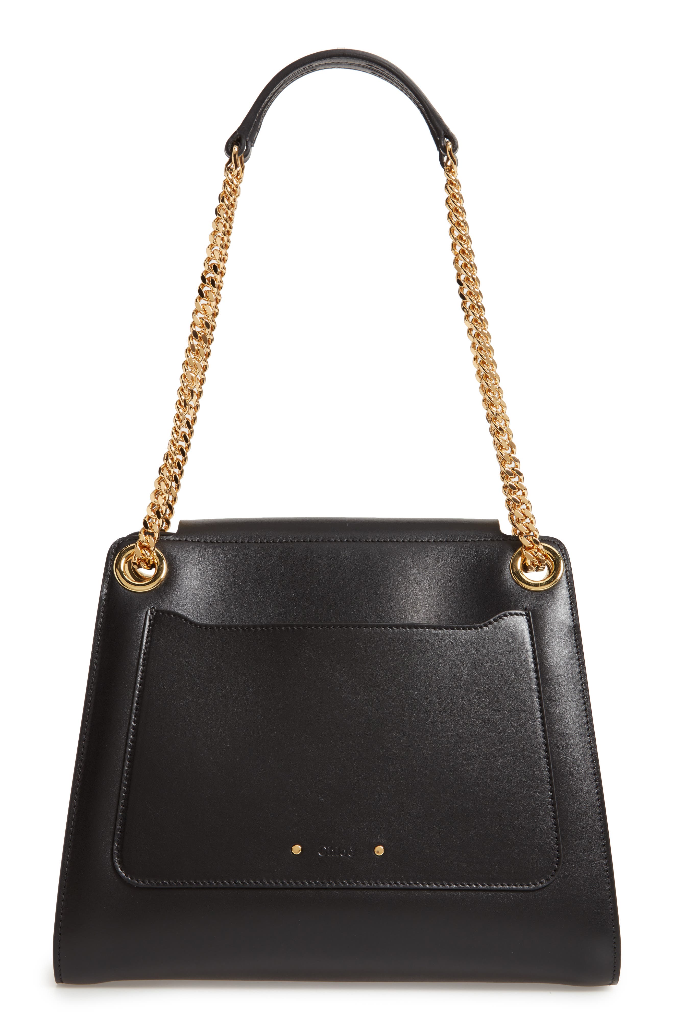Chloé Annie Medium Leather Shoulder Bag, Alternate, color, 