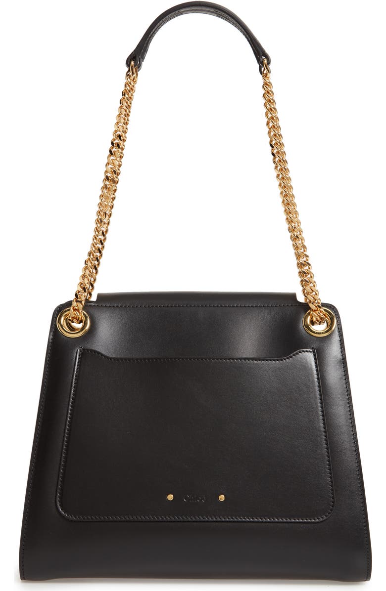 Chloé Annie Medium Leather Shoulder Bag, Alternate, color,