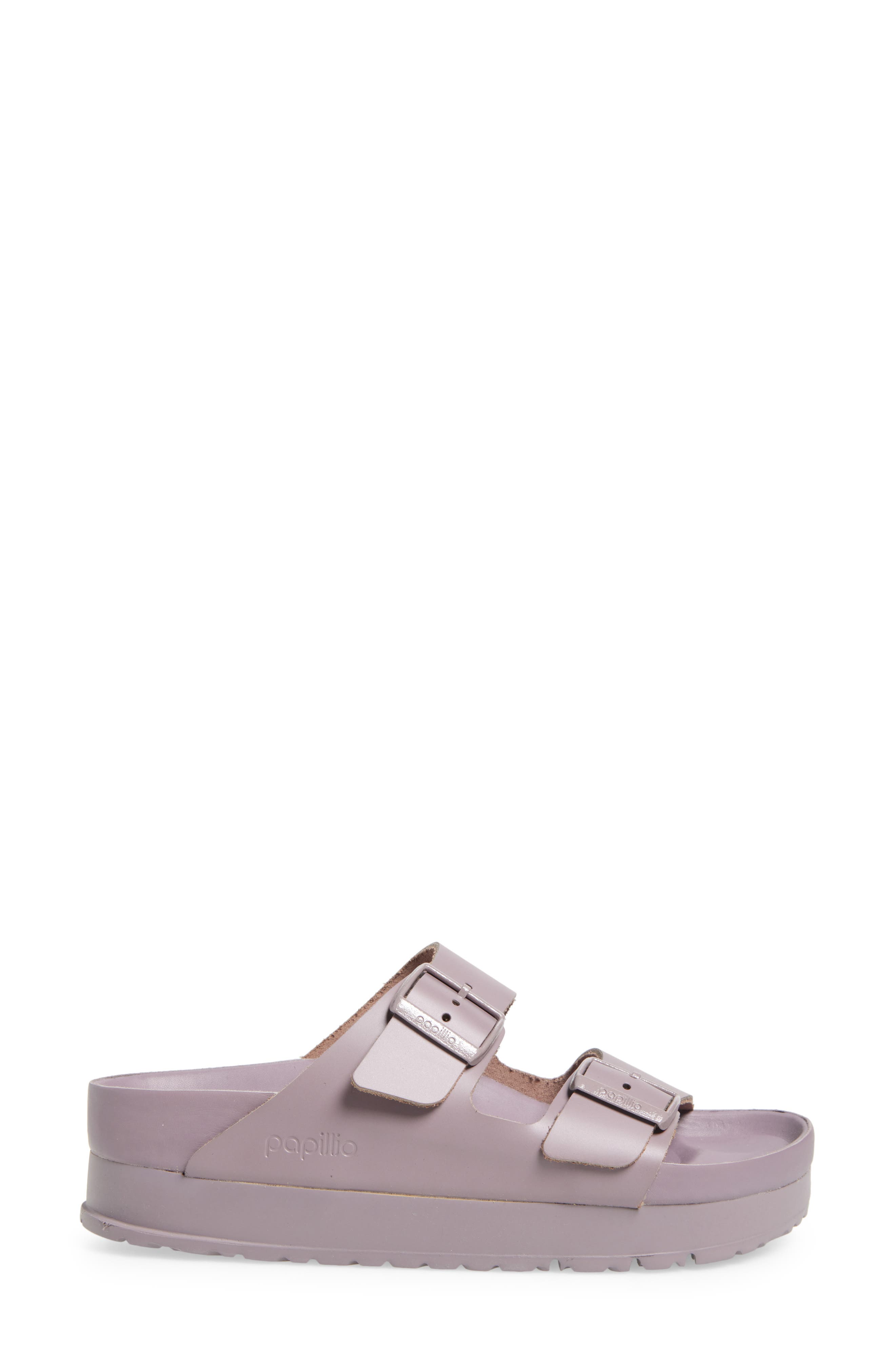 Papillio by Birkenstock Arizona Flex Exquisite Platform Sandal, Alternate, color, FADED PURPLE