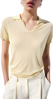 MANGO Fine Knit Polo