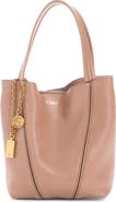 Chloé Small Spin Leather Crossbody Tote