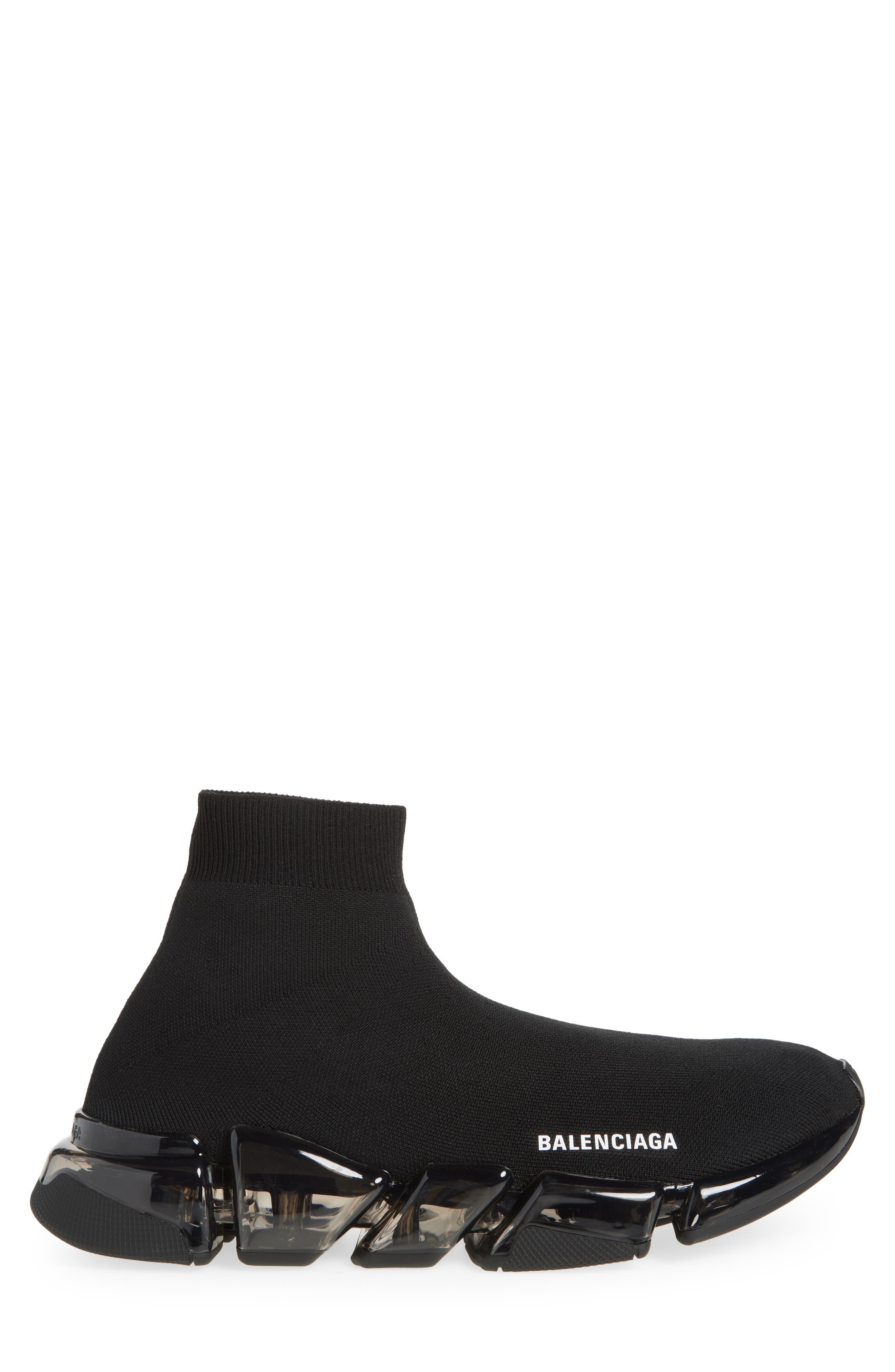 Balenciaga Speed 2.0 LT Sock Sneaker, Alternate, color, Black