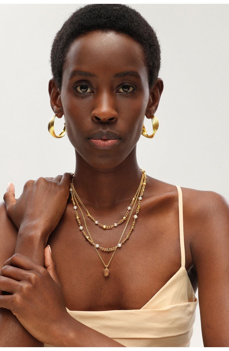 Classicharms Pinecone Pendant Necklace, Alternate, color, 