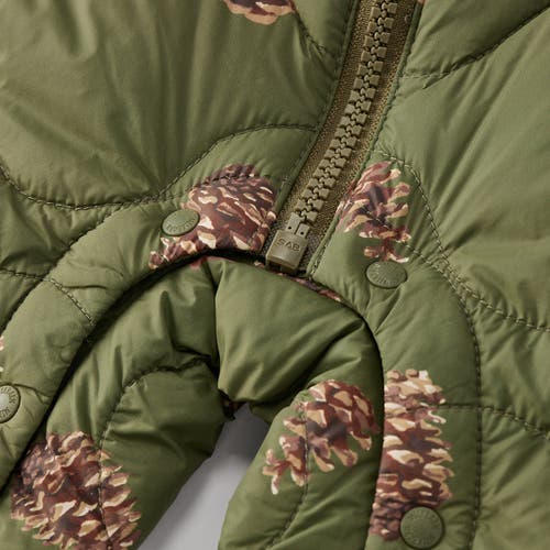Milkbarn Down Jumpsuit In Brown