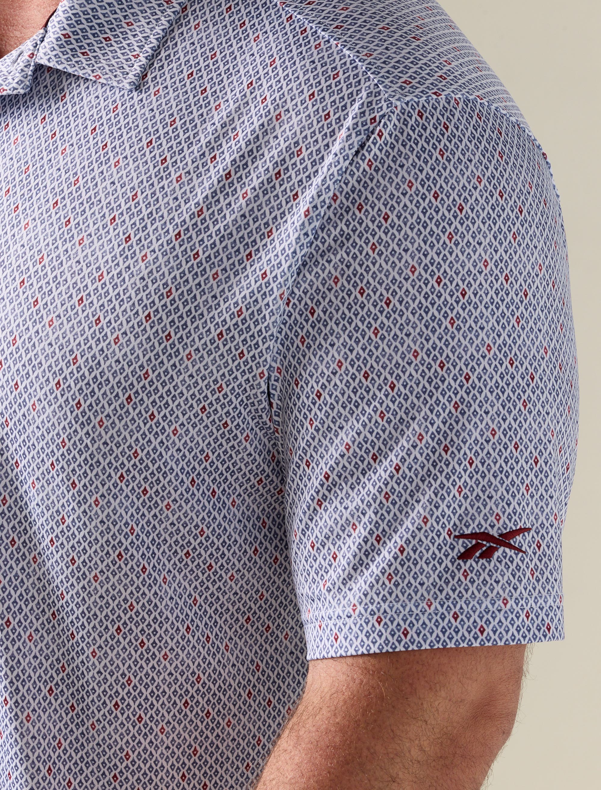 Reebok Big & Tall Contrast Shark-Tooth Polo Shirt (Men) | Nordstrom