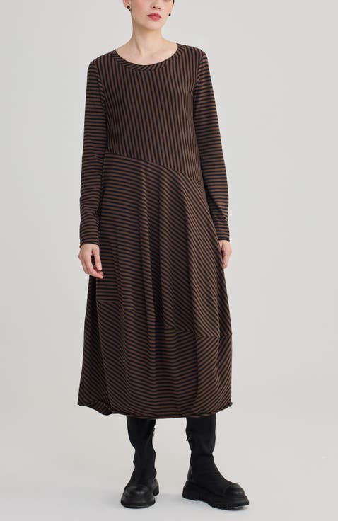 Ashton Balloon Dress With Crossbody Bag