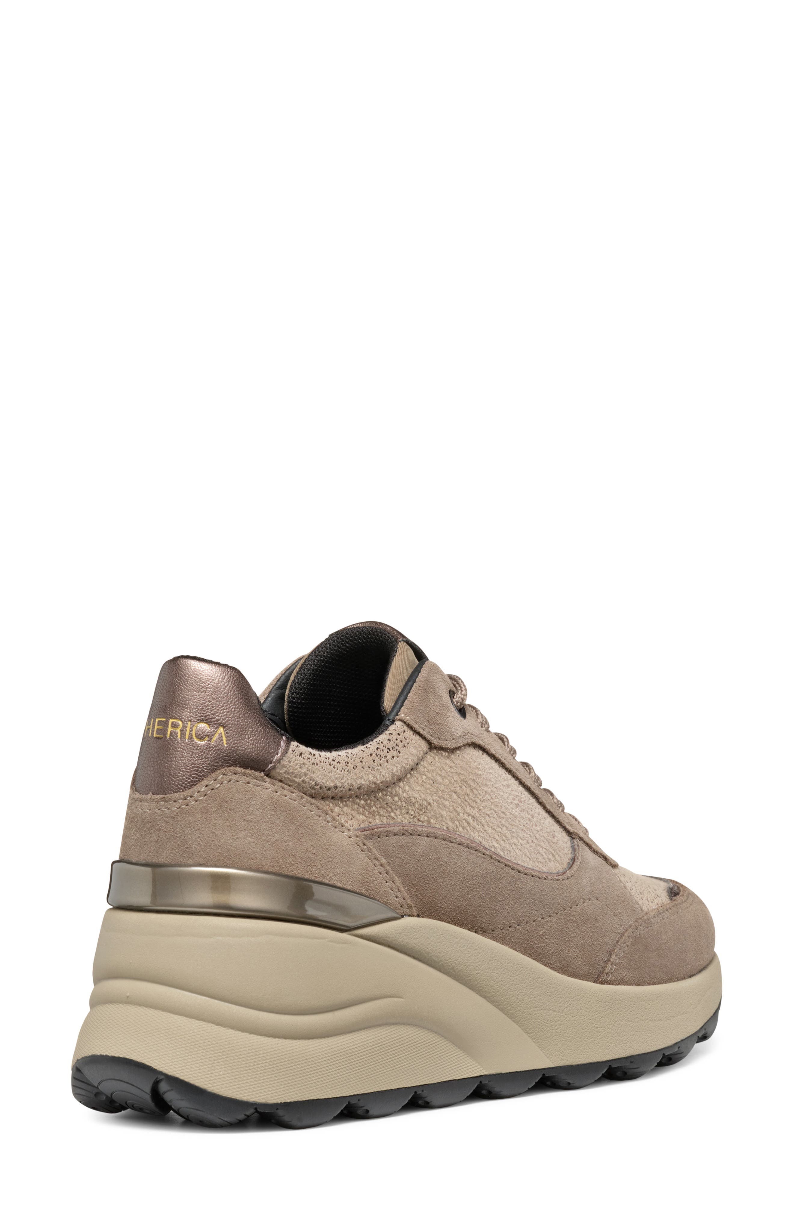 Geox Spherica EC13 Wedge Sneaker, Alternate, color, 