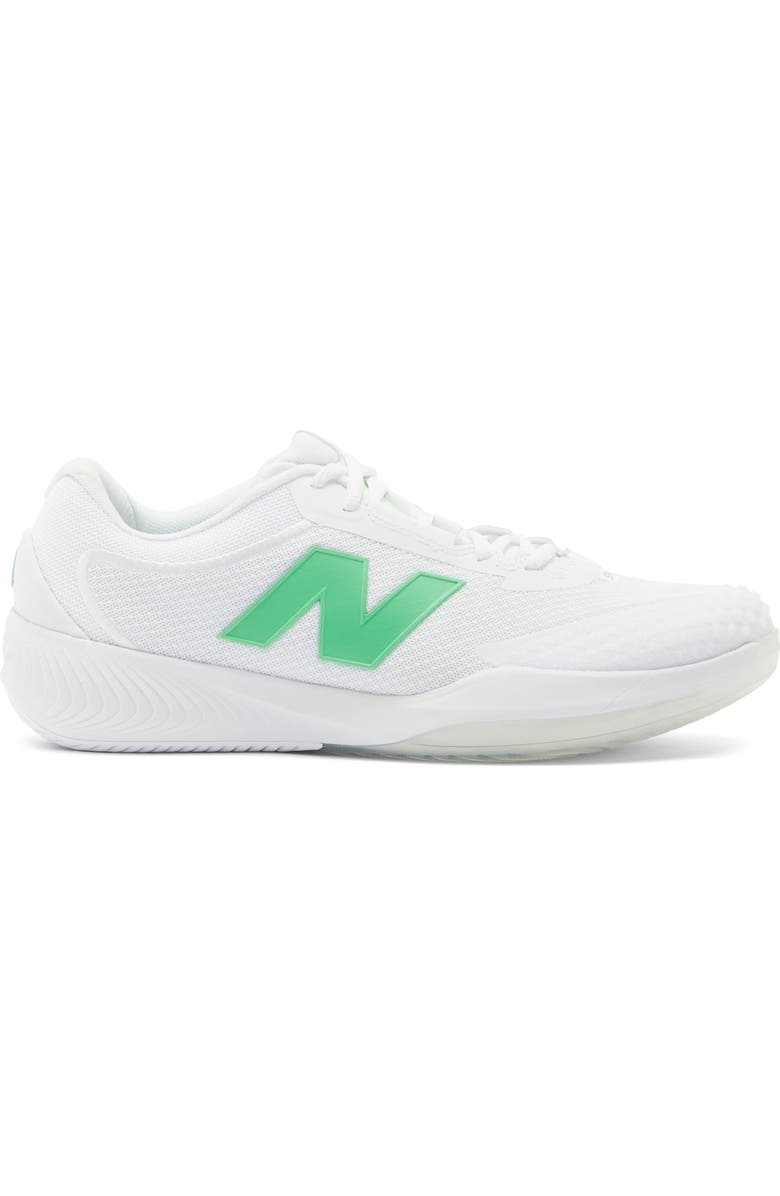New Balance 996 Sneaker, Alternate, color, White/ Green Apple