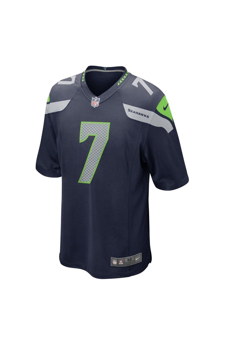 Nike Men's Nike Geno Smith College Navy Seattle Seahawks Game Jersey, Alternate, color,