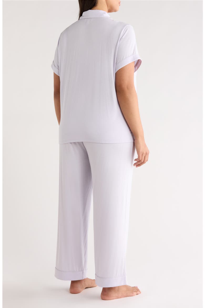 Moonlight Eco Crop Pajamas, Alternate, color, PURPLE PUFF