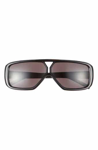 Saint Laurent 63mm Aviator Sunglasses