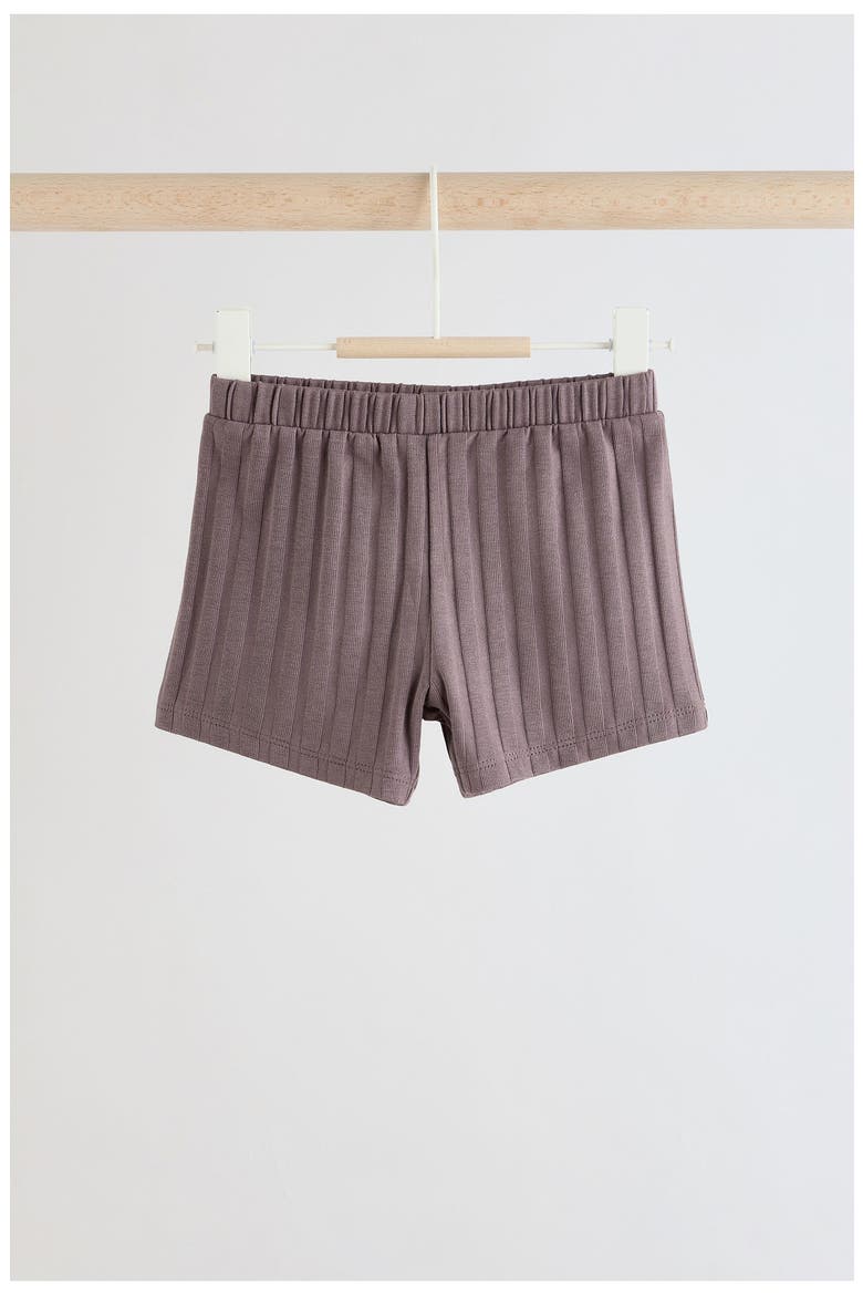 Polo Shirt & Shorts, Alternate, color, BROWN