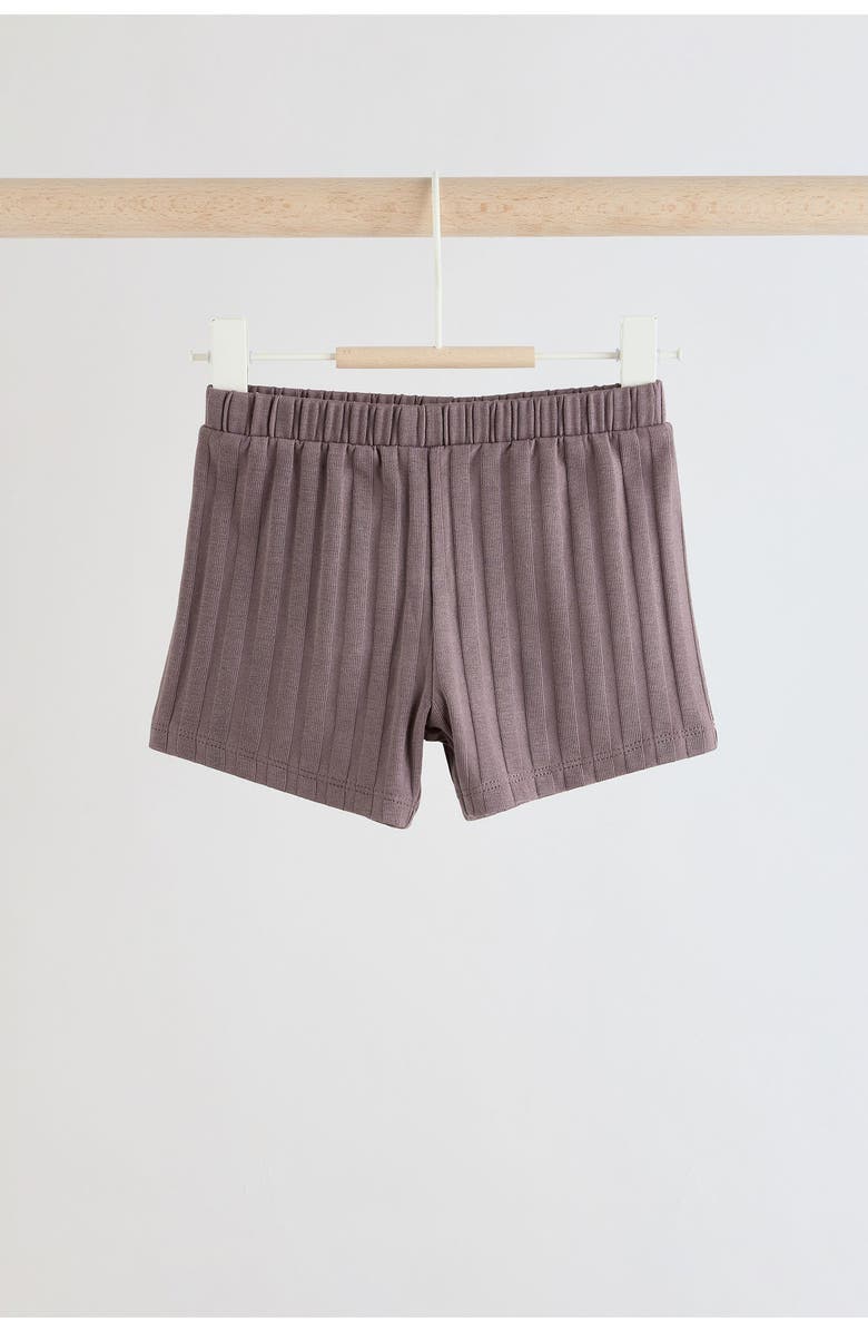 NEXT Polo Shirt & Shorts, Alternate, color, Brown