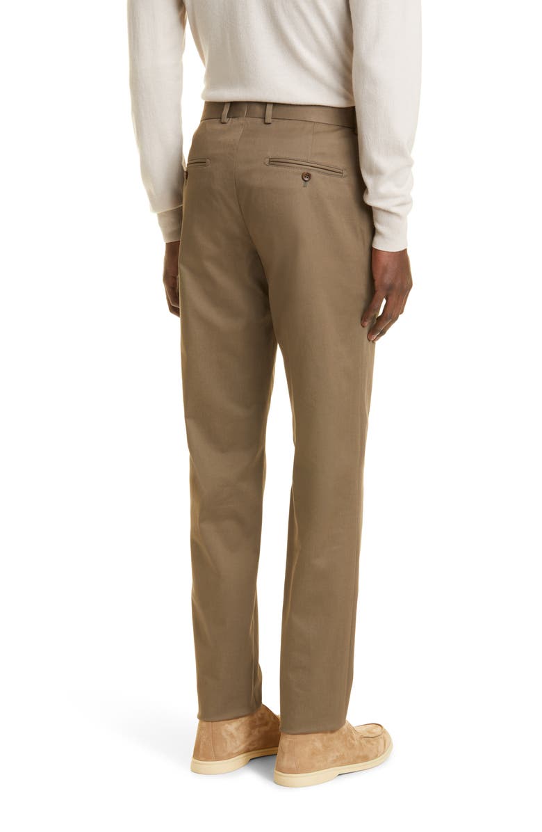 Loro Piana Stretch Cotton Gabardine Chinos, Alternate, color, 