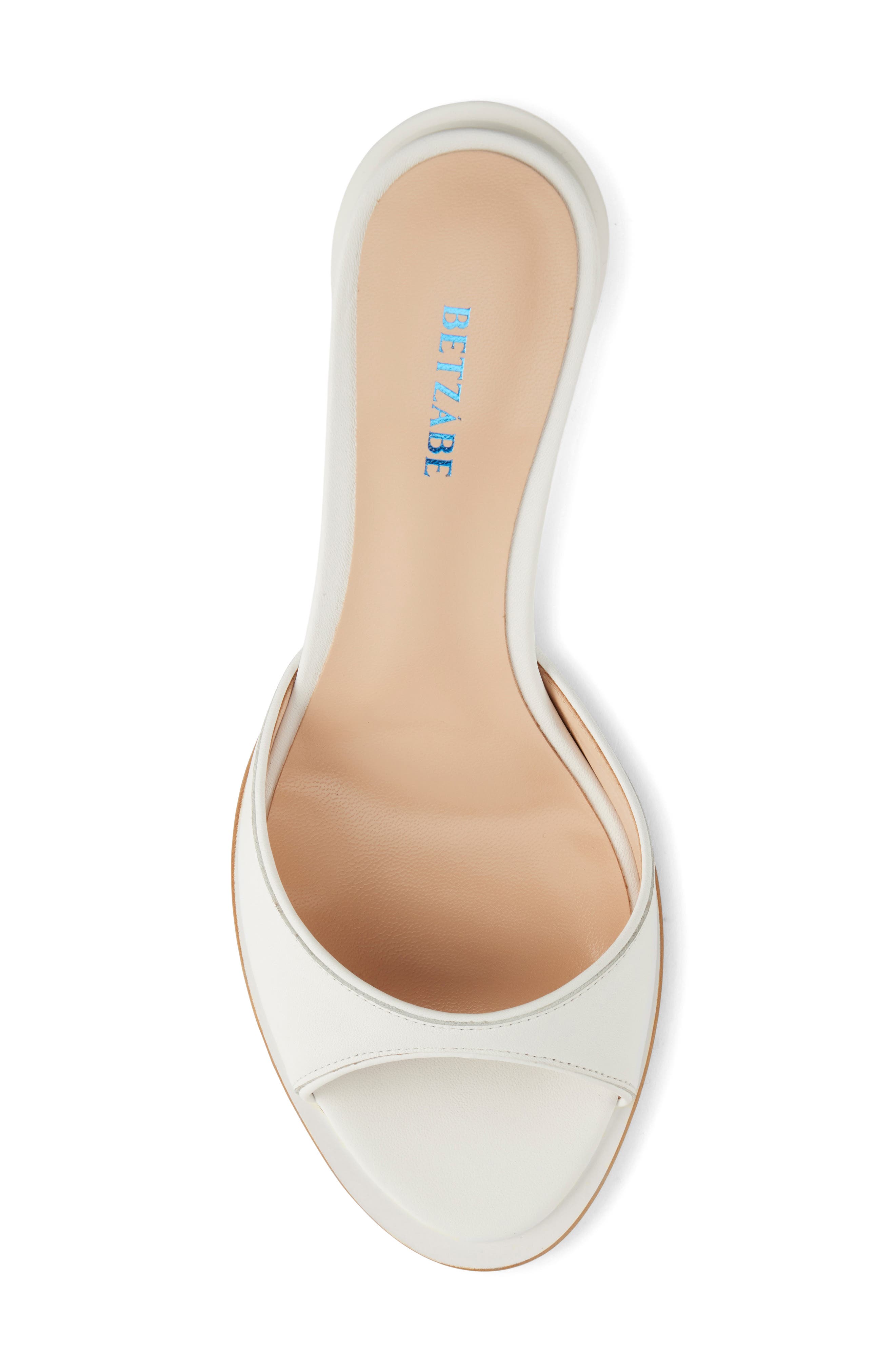 BETZÁBE Jenni Sandal, Alternate, color, White Nappa