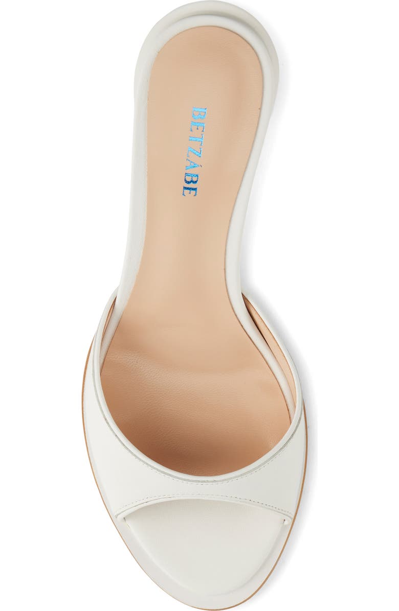 BETZÁBE Jenni Sandal, Alternate, color, White Nappa