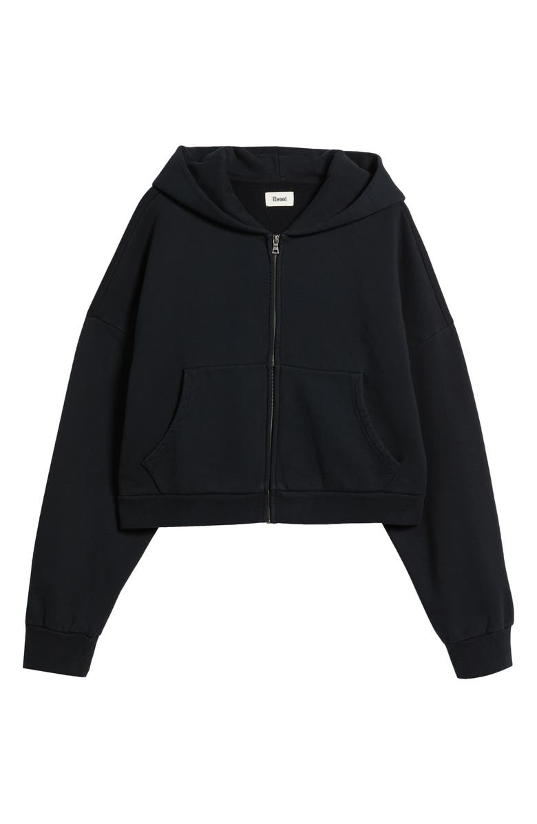 Elwood Oversize Rectangle Zip Hoodie, Alternate, color, 