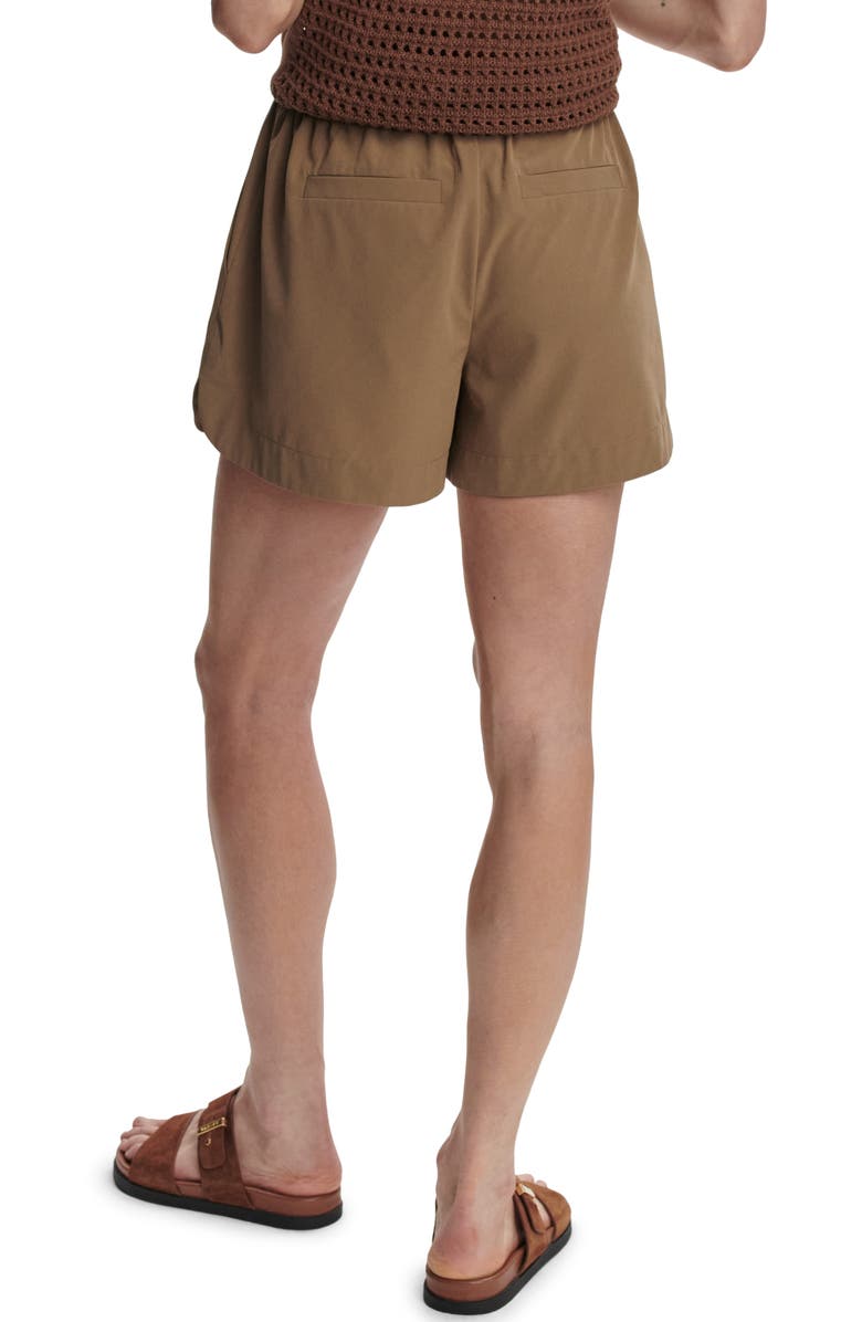 Varley Nila Shorts, Alternate, color, Taupe Stone