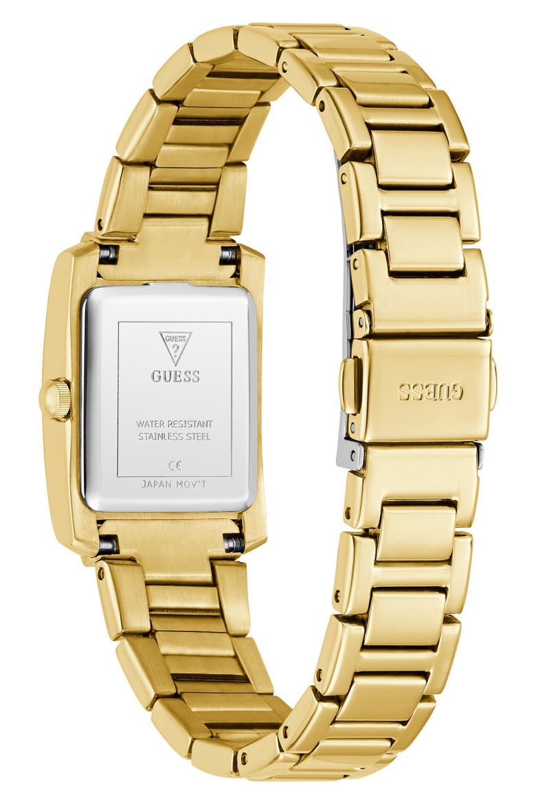 Bonnet Tank Bracelet Watch, 23mm, Alternate, color, CHAMPAGNE