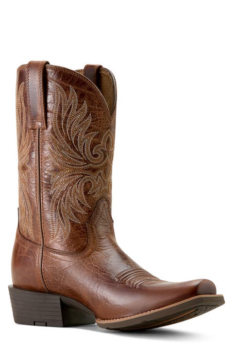 Sport Narrow Cutter Toe Cowboy Boot (Men)