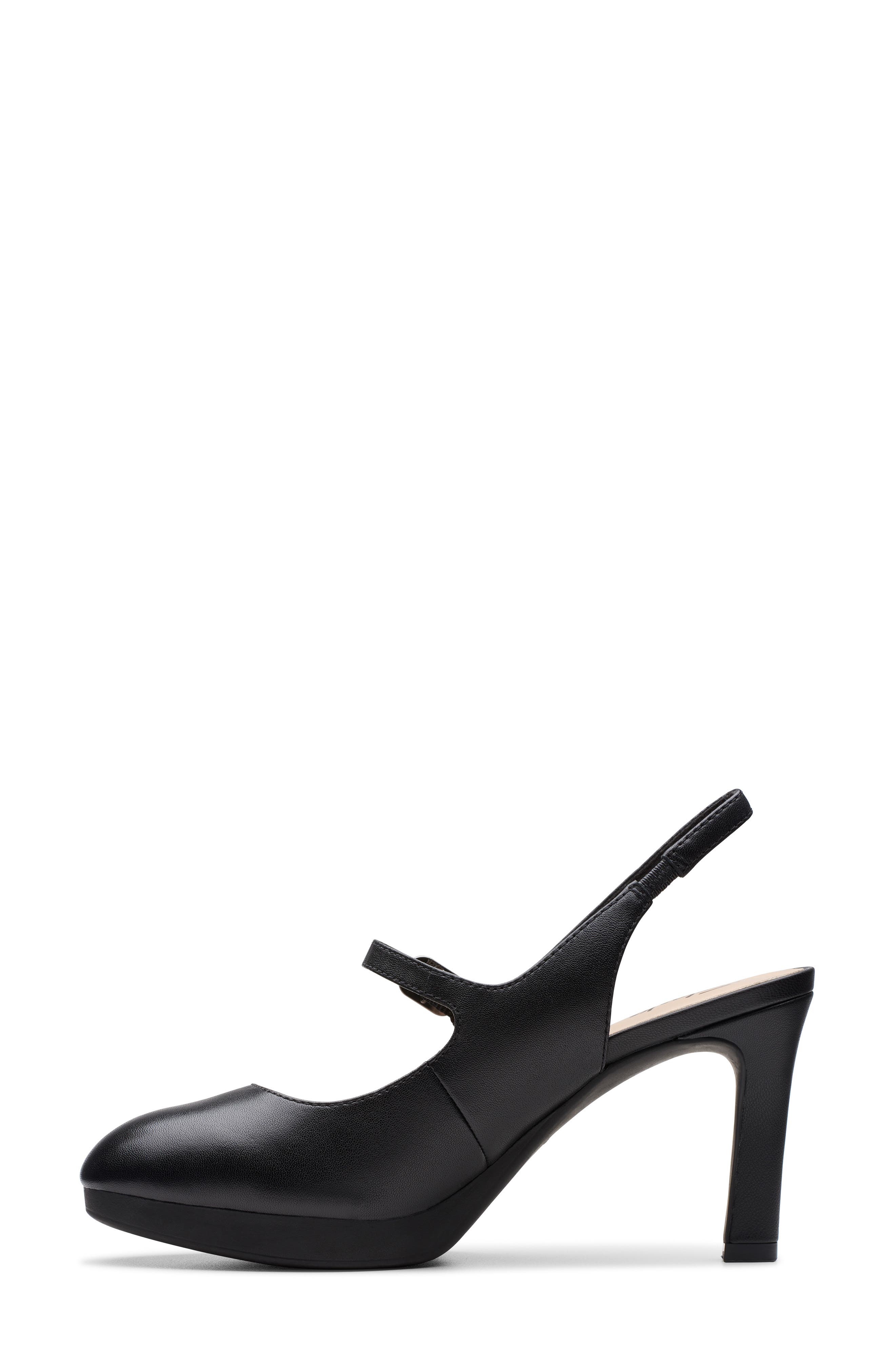Clarks<sup>®</sup> Ambyr Grace Pump, Alternate, color, Black Leather
