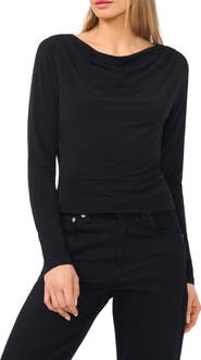 Halogen® Cowl Neck Knit Top