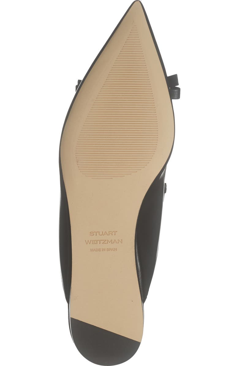 Stuart Weitzman Reese Flat, Alternate, color, Black
