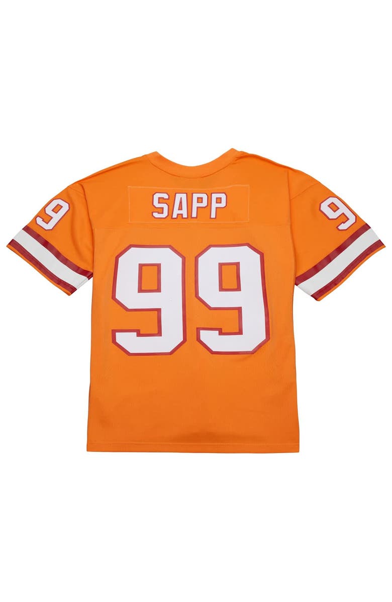 Mitchell & Ness Men's Mitchell & Ness Warren Sapp Orange Tampa Bay Buccaneers 1995 Legacy Replica Jersey, Alternate, color, Orange
