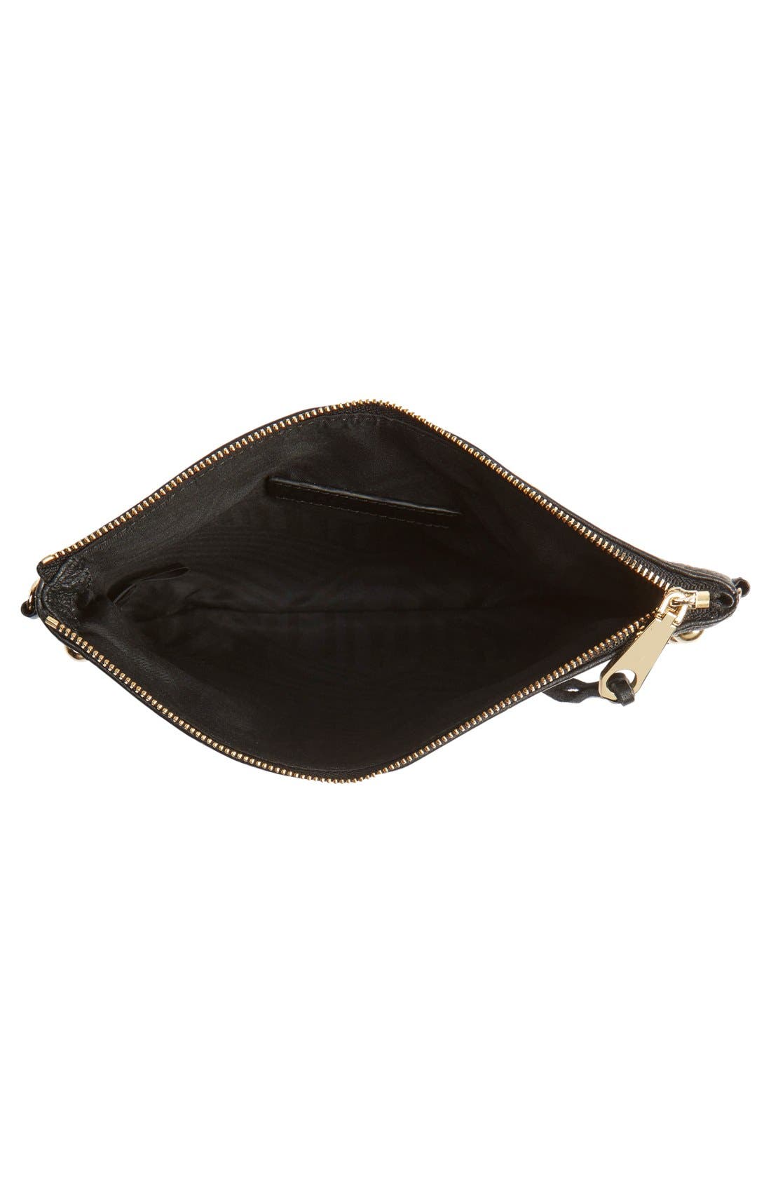 'Jon' Studded Convertible Crossbody Bag, Alternate, color, BLACK/ LIGHT GOLD HRDWR