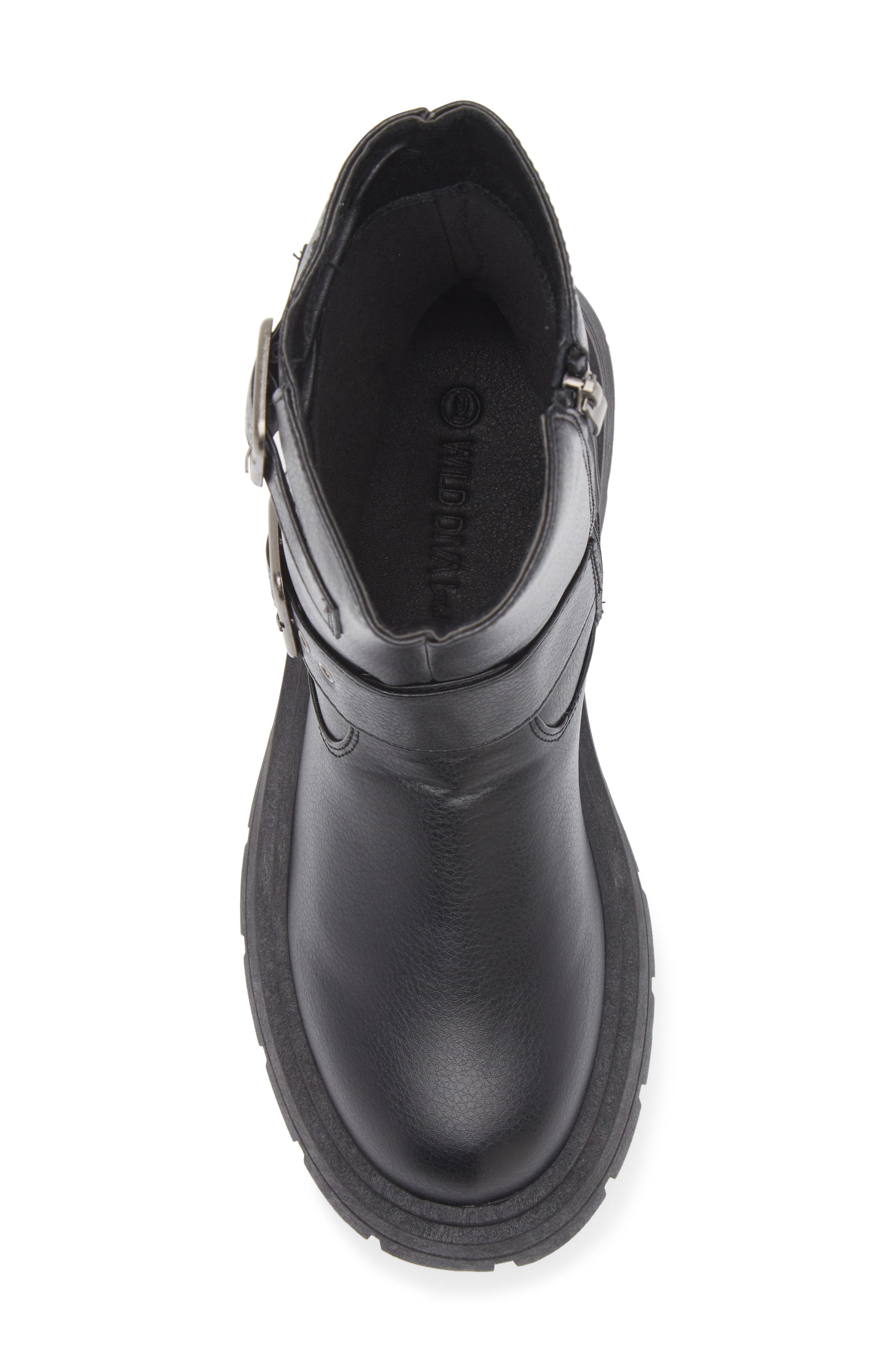 WILD DIVA LOUNGE Osaka Lug Sole Combat Boot, Alternate, color, 