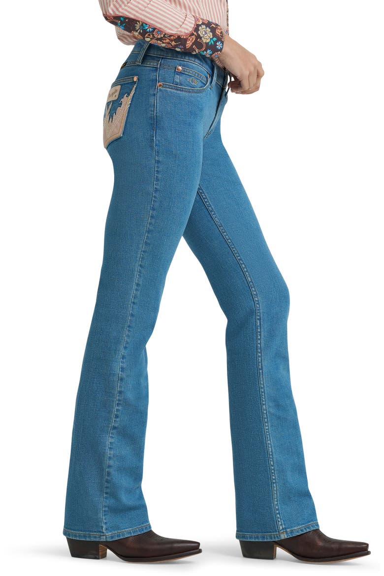 x Lainey Wilson Mae Embellished Bootcut Jeans, Alternate, color, DENIM