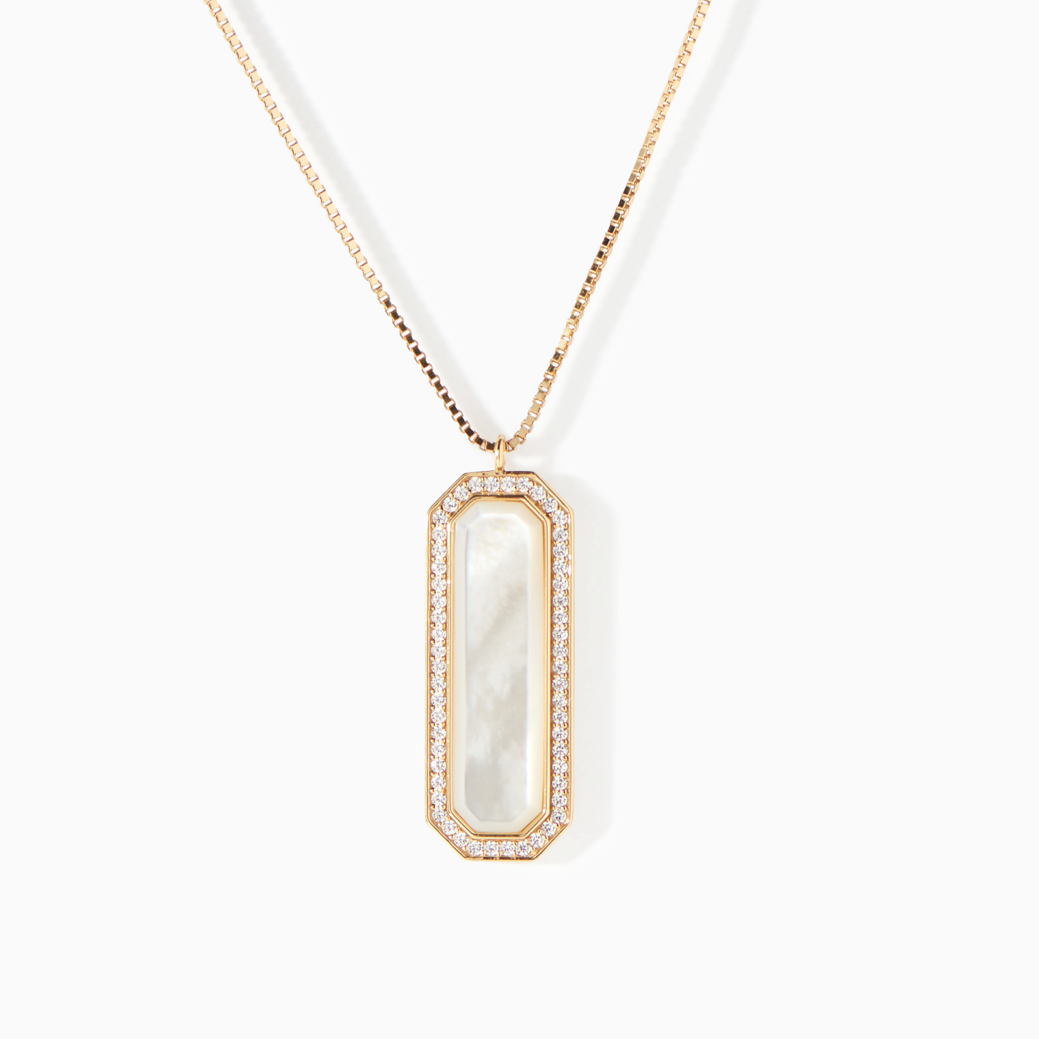 Ora Ana The Vial Necklace In Gold