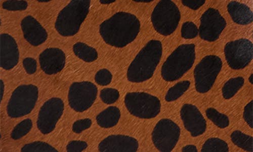 Clare V . Lune Denim Suede Shoulder Bag In Animal Print