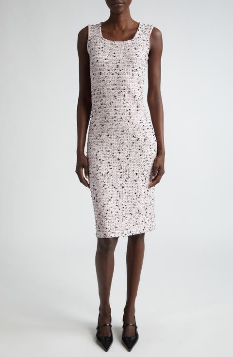 Donna Tweed Sheath Dress